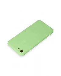 Newface iPhone 7 Kılıf First Silikon - Açık Yeşil
