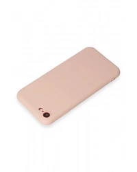 Newface iPhone 7 Kılıf First Silikon - Pudra