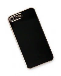 Newface iPhone 7 Plus Kılıf Volet Silikon - Siyah