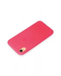 Newface iPhone XR Kılıf First Silikon - Pembe