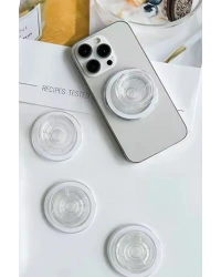 Newface Kickstand Renkli Magsafe Stand - Beyaz