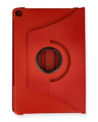 Newface Lenovo Tab M10 TB328FU Kılıf 360 Tablet Deri Kılıf - Kırmızı