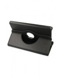 Newface Lenovo Tab M8 Kılıf 360 Tablet Deri Kılıf - Siyah