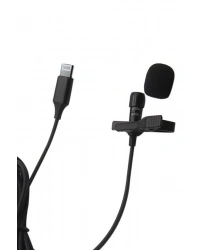 Newface Lightning 2 Metre Double Mikrofon - Siyah