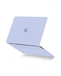 Newface Macbook Pro 13 2020 Macbook Buzlu Kapak - Lila
