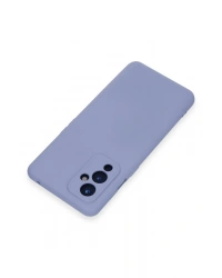 Newface One Plus 9 Kılıf Nano içi Kadife Silikon - Lila