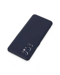 Newface One Plus 9 Pro Kılıf Nano içi Kadife Silikon - Lacivert