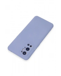 Newface One Plus 9 Pro Kılıf Nano içi Kadife Silikon - Mavi