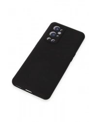 Newface One Plus 9 Pro Kılıf Nano içi Kadife Silikon - Siyah