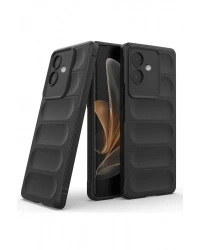 Newface Oppo A3 Kılıf Optimum Silikon - Siyah