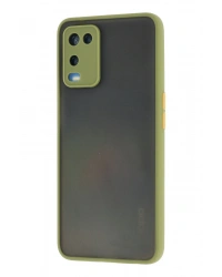 Newface Oppo A54 4G Kılıf Montreal Silikon Kapak - Açık Yeşil