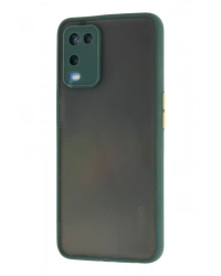 Newface Oppo A54 4G Kılıf Montreal Silikon Kapak - Yeşil