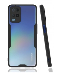 Newface Oppo A54 4G Kılıf Platin Silikon - Siyah