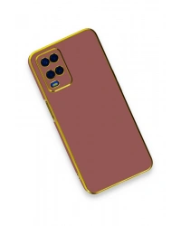 Newface Oppo A54 4G Kılıf Volet Silikon - Kırmızı