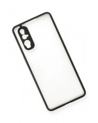 Newface Oppo Find X2 Kılıf Montreal Silikon Kapak - Siyah