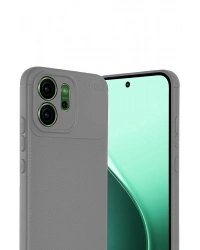 Newface Oppo Reno 14 Auto Focus Karbon Kapak - Gri