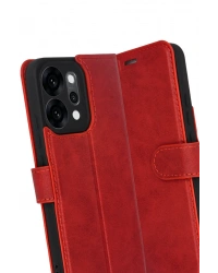 Newface Oppo Reno 14 Trend S Plus Kapaklı Kılıf - Kırmızı