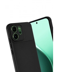 Newface Oppo Reno 14F Auto Focus Karbon Kapak - Siyah