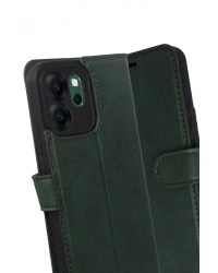 Newface Oppo Reno 14F Trend S Plus Kapaklı Kılıf - Yeşil