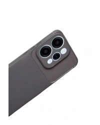 Newface Oppo Reno 15 Auto Focus Karbon Kapak - Gri