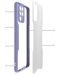 Newface Oppo Reno 5 Lite Kılıf Platin Silikon - Sarı