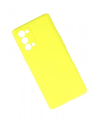 Newface Oppo Reno 5 Pro Kılıf First Silikon - Sarı