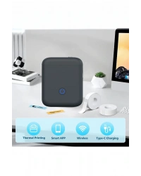 Newface P11 Kablosuz Etiket Yazıcı - Siyah