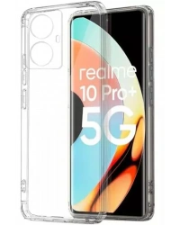 Newface Realme 10 Pro Plus 5G Kılıf Lüx Şeffaf Silikon