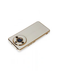 Newface Realme 11 Pro Kılıf Volet Silikon - Beyaz