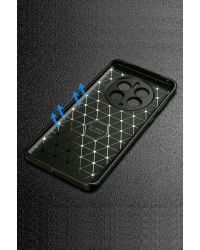 Newface Realme 12 Pro Plus Kılıf Auto Focus Karbon Kapak - Gri