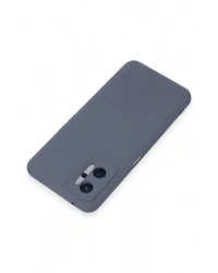 Newface Realme 9i 4G Kılıf Nano içi Kadife Silikon - Gri