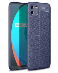 Newface Realme C11 Kılıf Auto Focus Kapak - Lacivert