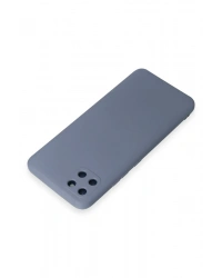 Newface Realme C11 Kılıf Nano içi Kadife Silikon - Gri