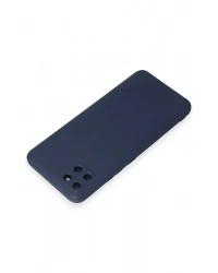 Newface Realme C11 Kılıf Nano içi Kadife Silikon - Lacivert