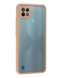 Newface Realme C21 Kılıf Montreal Silikon Kapak - Pembe