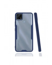 Newface Realme C25 Kılıf Platin Silikon - Lacivert