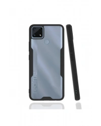 Newface Realme C25 Kılıf Platin Silikon - Siyah