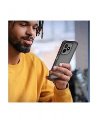 Newface Realme C53 Kılıf Elegant Kapak - Siyah