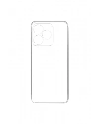 Newface Realme C53 Kılıf Lüx Şeffaf Silikon