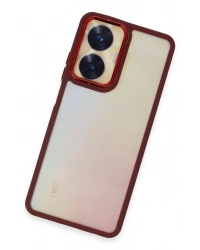 Newface Realme C55 Kılıf Dora Kapak - Kırmızı