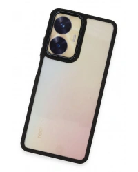 Newface Realme C55 Kılıf Dora Kapak - Siyah