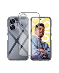 Newface Realme C55 Kılıf Lüx Şeffaf Silikon