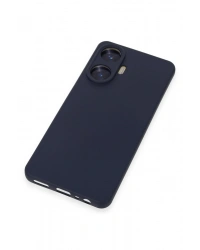 Newface Realme C55 Kılıf Nano içi Kadife Silikon - Mor