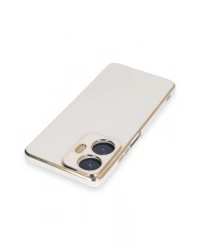 Newface Realme C55 Kılıf Volet Silikon - Beyaz