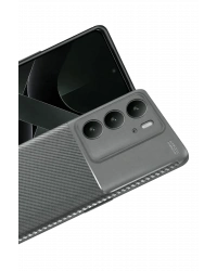 Newface Realme C75 4G Auto Focus Karbon Kapak - Gri