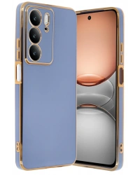 Newface Realme C75 4G Kılıf Volet Silikon - Mavi