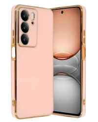 Newface Realme C75 4G Kılıf Volet Silikon - Pembe