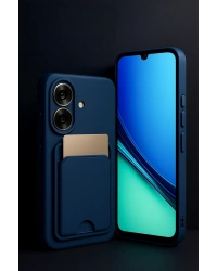 Newface Realme Note 60 Kelvin Kartvizitli Silikon - Siyah