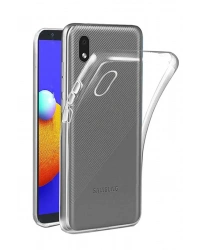 Newface Samsung Galaxy A01 Core Kılıf Lüx Şeffaf Silikon