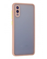 Newface Samsung Galaxy A02 Kılıf Montreal Silikon Kapak - Pembe